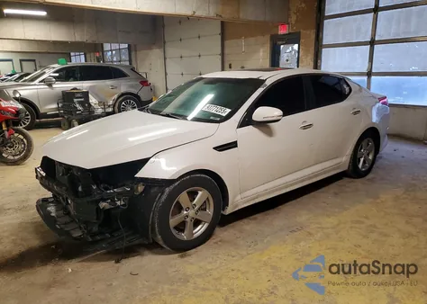 2015 Kia Optima Lx из США, поврежденный, VIN 5XXGM4A77FG363649